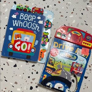 2 Colorful Interactive Learning Books